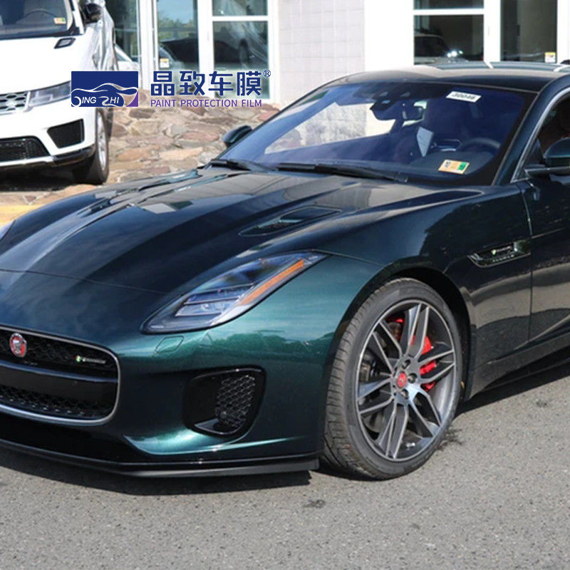 1,52X18M Σούπερ γυαλιστερό μεταλλικό Midnight Green Car Vinyl Wrap για ολόκληρο το σώμα αυτοκινήτου
