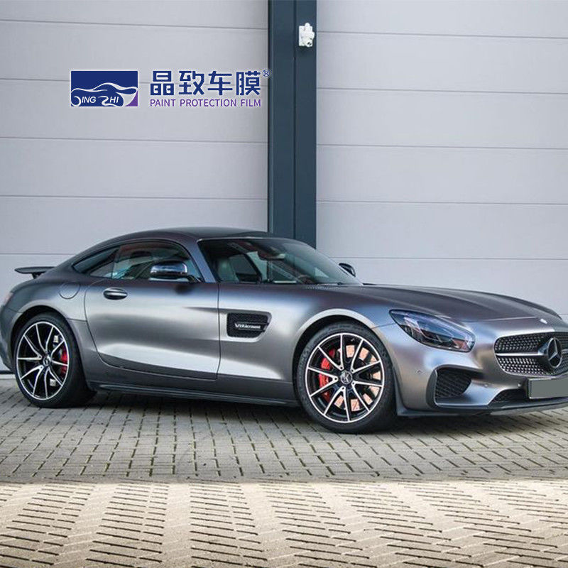 Ash Grey Car Colored Car Protection Protection Protection Properting Repaperable 1,52x18M