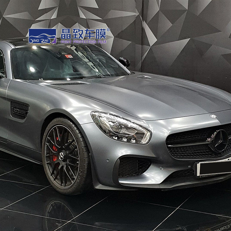 Ash Grey Car Colored Car Protection Protection Protection Properting Repaperable 1,52x18M